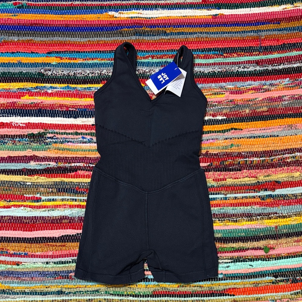 JoyLab Black romper NWT casual active wear size small
